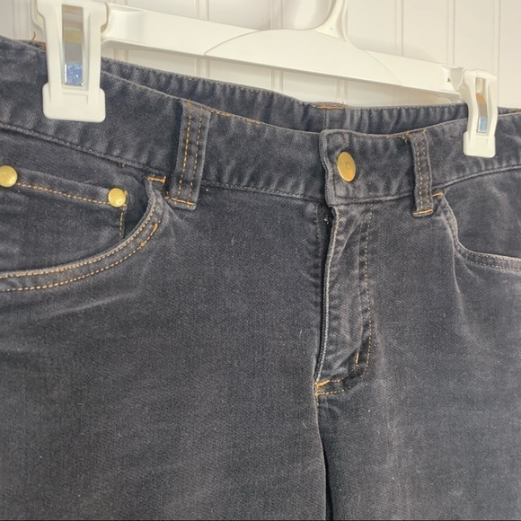 Athleta Textured Flare Pants Size 8 Tall goth cargo y2k grunge vintage gothic - Picture 3 of 10